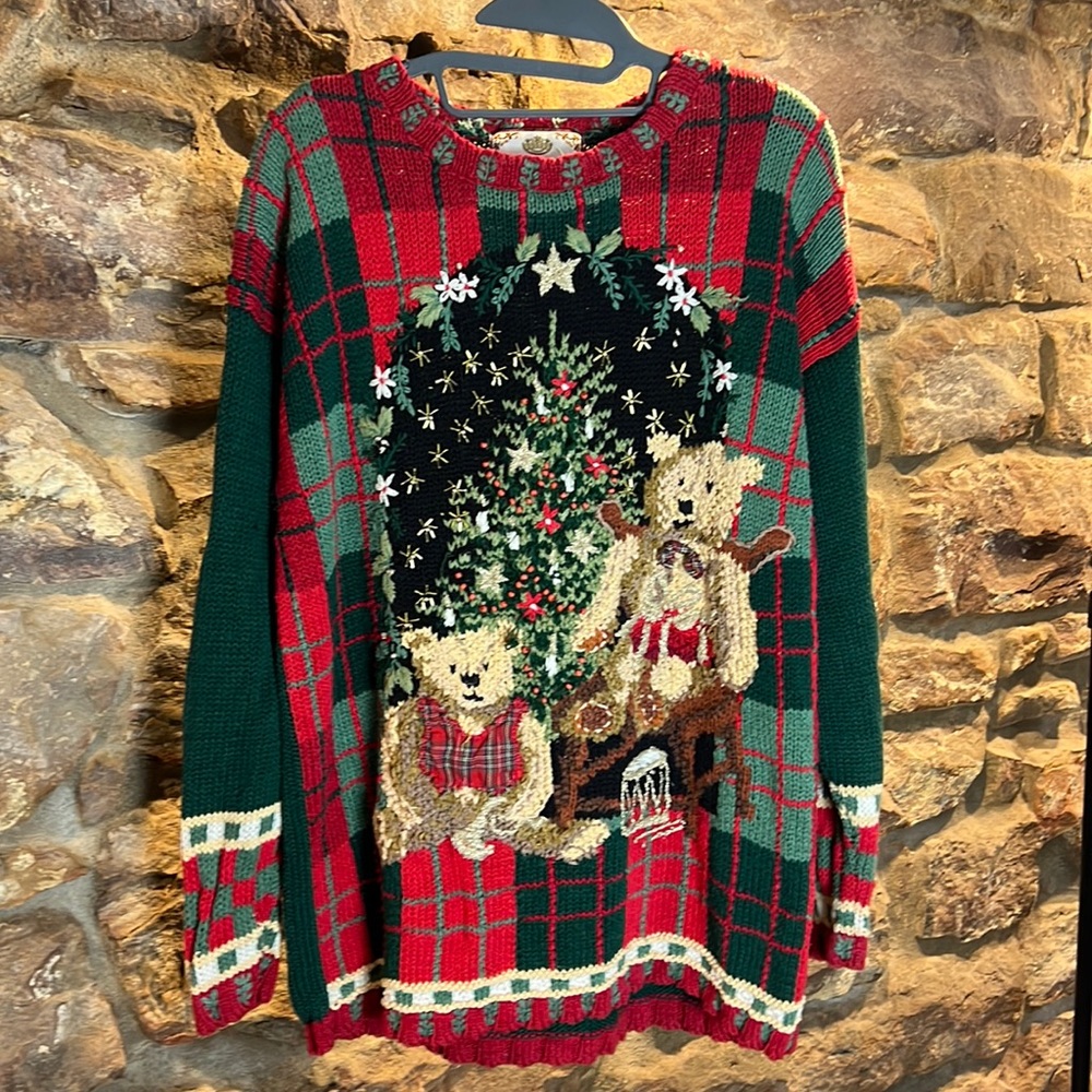 Vintage ugly Christmas Sweater - Win the contest!